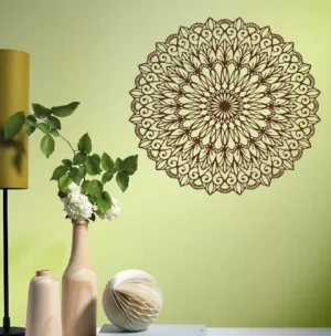 Blanco Mandala Wall Stickers Dark Brown | Stickers on Wall