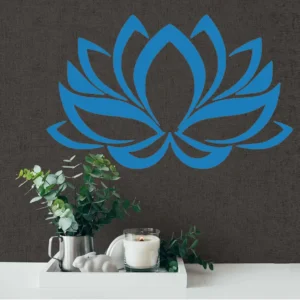 Lotus Zirakpur Wall Stickers Dark Blue | Stickers on Wall