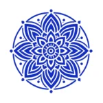 Mandala Cm Wall Stickers Brilliant Blue | Stickers on Wall Mandala Cm Wall Stickers Brilliant Blue | Stickers on Wall