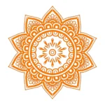 Mandala Patterns Wall Stickers Orange | Stickers on Wall