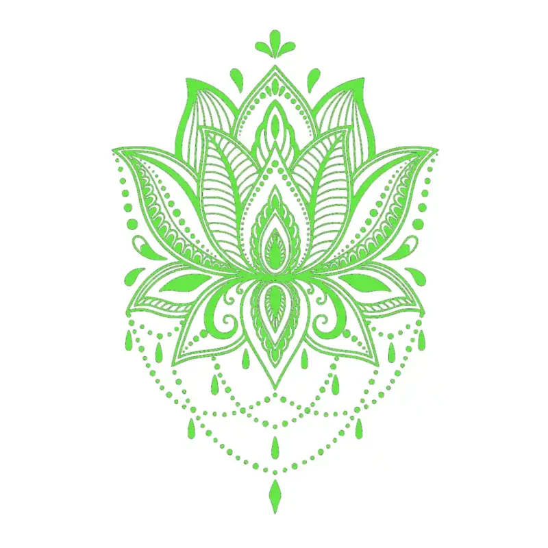 Mandala Znaczenie Wall Stickers Apple Green | Stickers on Wall