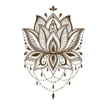 Mandala Znaczenie Wall Stickers Brown | Stickers on Wall