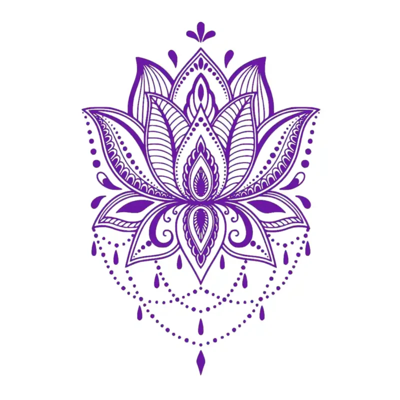 Mandala Znaczenie Wall Stickers Perfect Purple | Stickers on Wall