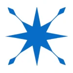 Astral Tile Wall Stickers Azure Blue | Stickers on Wall