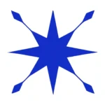 Astral Tile Wall Stickers Brilliant Blue | Stickers on Wall