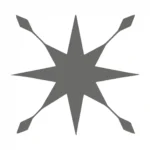 Astral Tile Wall Stickers Dark Grey | Stickers on Wall