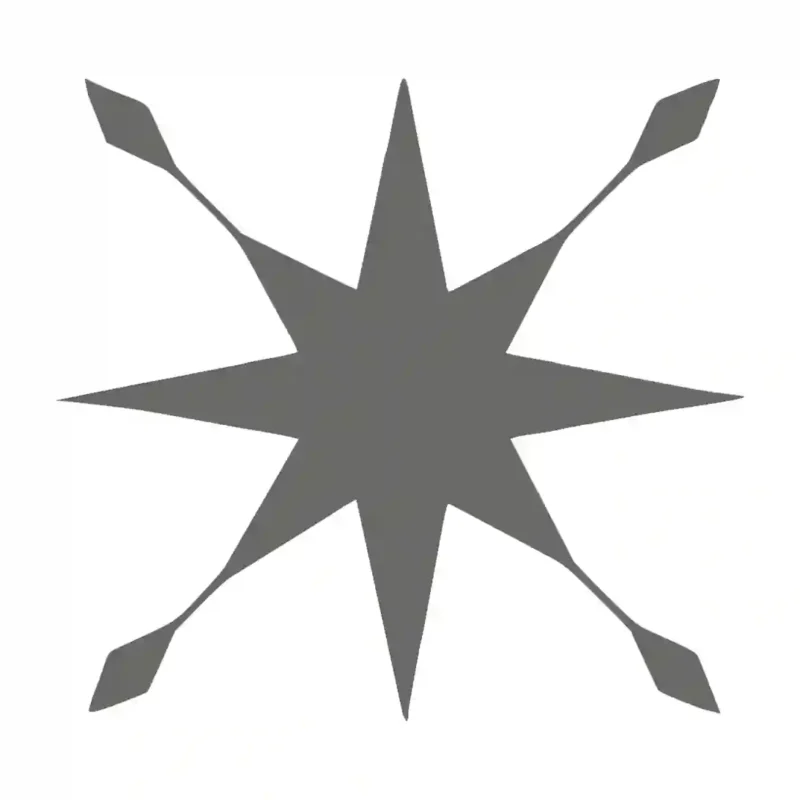 Astral Tile Wall Stickers Dark Grey | Stickers on Wall
