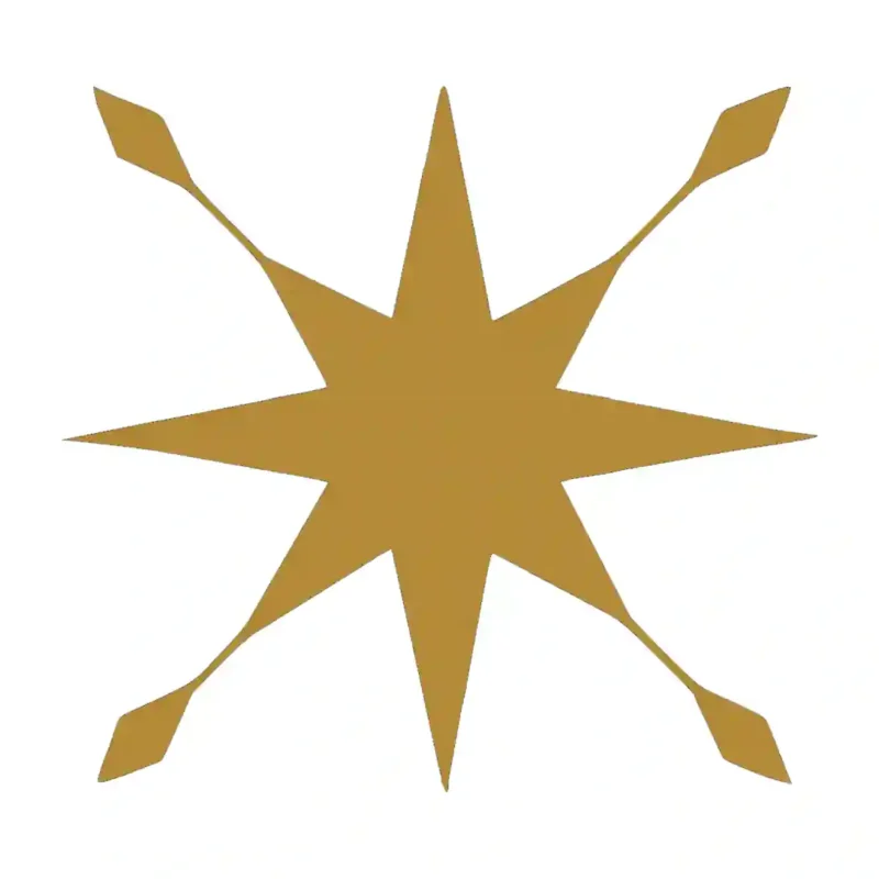 Astral Tile Wall Stickers Gold | Stickers on Wall