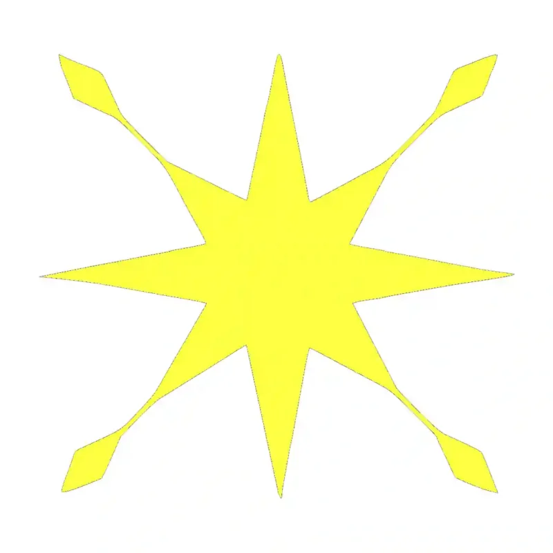 Astral Tile Wall Stickers Lemon | Stickers on Wall