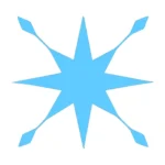 Astral Tile Wall Stickers Light Blue | Stickers on Wall