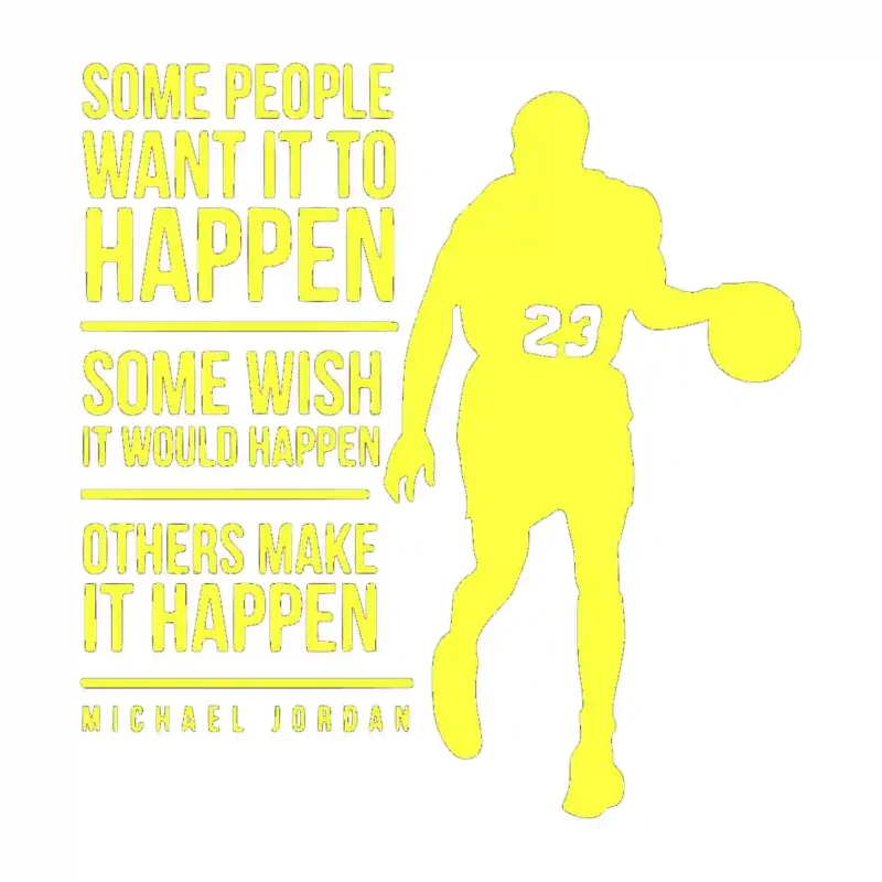 Basketball Quote Wall Stickers Lemon | Stickers on Wall