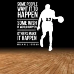 Basketball Quote Wall Stickers White | Stickers on Wall