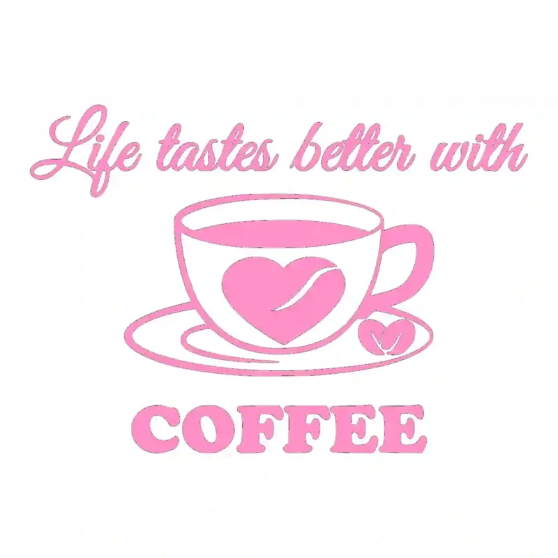 Better Coffee Wall Stickers Bubblegum | Stickers on Wall