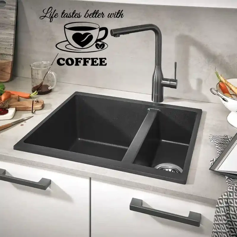 Better Coffee Wall Stickers Dark Black | Stickers on Wall