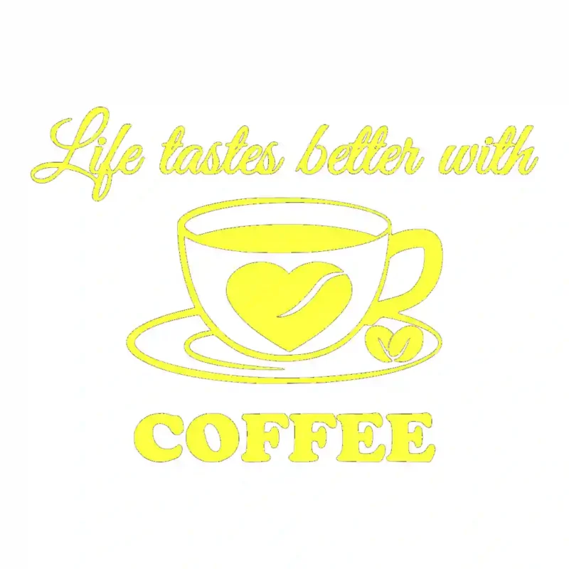 Better Coffee Wall Stickers Lemon | Stickers on Wall