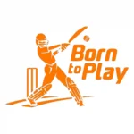 Born Cricket Wall Stickers Orange | Stickers on Wall