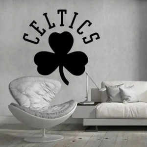 Boston celtics stickers dark black