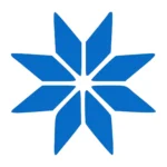 Bright Star Wall Stickers Azure Blue | Stickers on Wall
