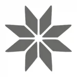 Bright Star Wall Stickers Dark Grey | Stickers on Wall