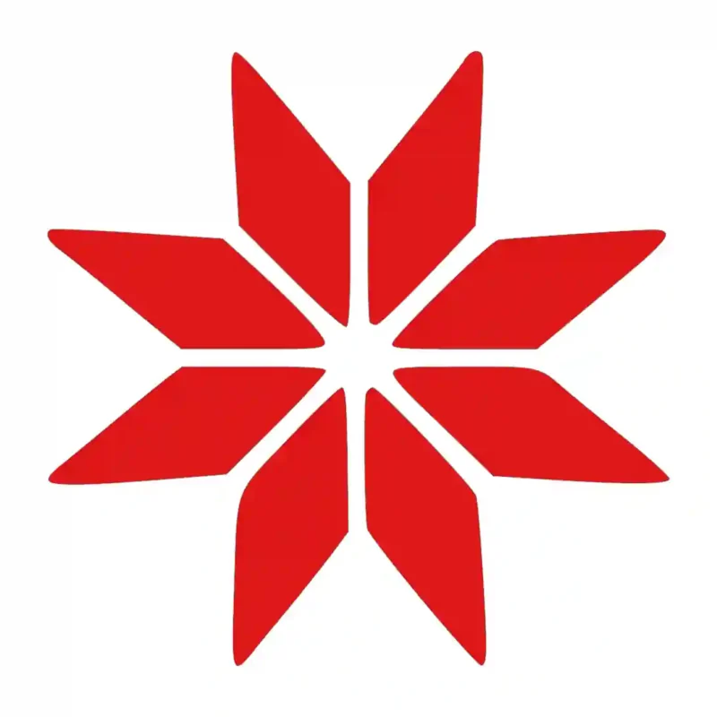 Bright Star Wall Stickers Red | Stickers on Wall