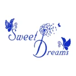 Butterfly Sweet Dreams Wall Stickers Brilliant Blue | Stickers on Wall