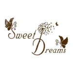 Butterfly Sweet Dreams Wall Stickers Brown | Stickers on Wall
