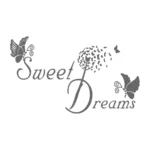 Butterfly Sweet Dreams Wall Stickers Dark Grey | Stickers on Wall