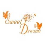 Butterfly Sweet Dreams Wall Stickers Orange | Stickers on Wall