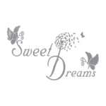 Butterfly Sweet Dreams Wall Stickers Silver | Stickers on Wall