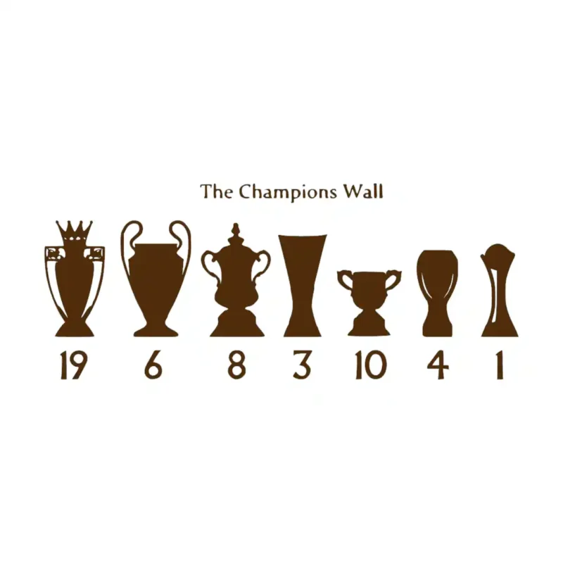 Champions Lfc Wall Sticker Brown | Stickers on Wall