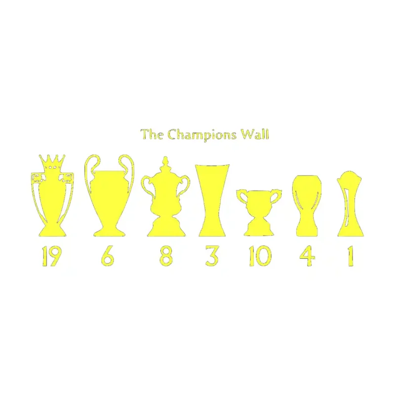 Champions Lfc Wall Sticker Lemon | Stickers on Wall
