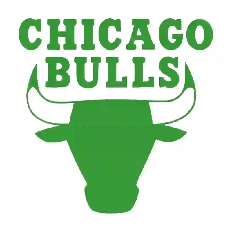Chicago Bulls Wall Stickers Mid Green | Stickers on Wall
