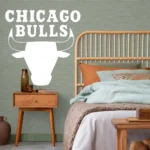 Chicago Bulls Wall Stickers White | Stickers on Wall