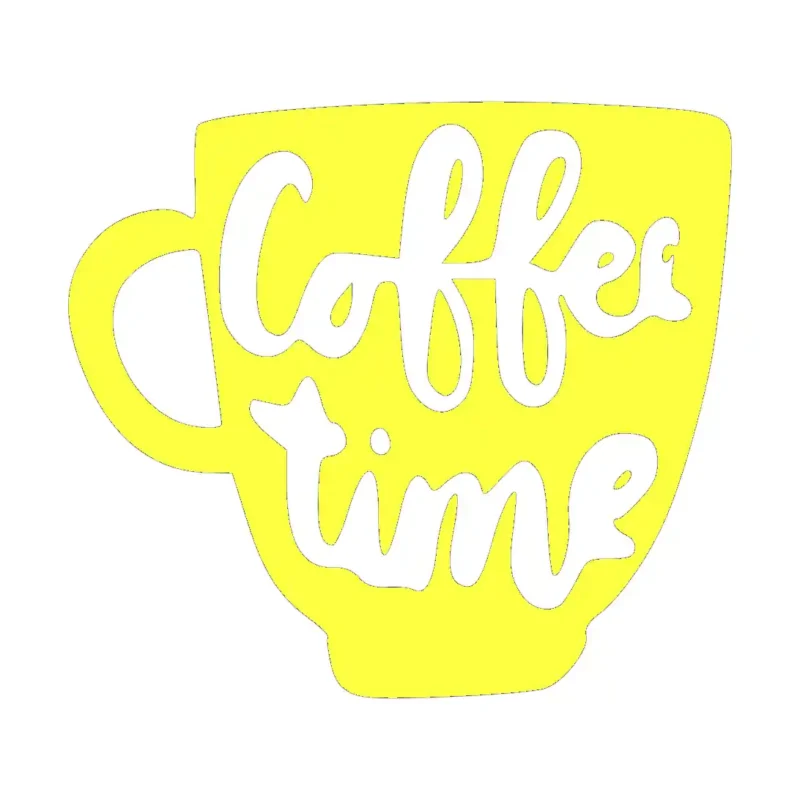 Coffee Time Wall Stickers Lemon | Stickers on Wall