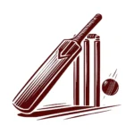 Cricket Bat Wall Stickers Burgundy | Stickers on Wall Cricket Bat Wall Stickers Burgundy | Stickers on Wall