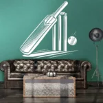 Cricket Bat Wall Stickers White | Stickers on Wall Cricket Bat Wall Stickers White | Stickers on Wall