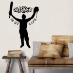 Cricket Life Wall Stickers Black | Stickers on Wall