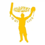Cricket Life Wall Stickers Golden Yellow | Stickers on Wall