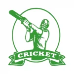Cricket Logo Wall Stickers Mid Green | Stickers on Wall