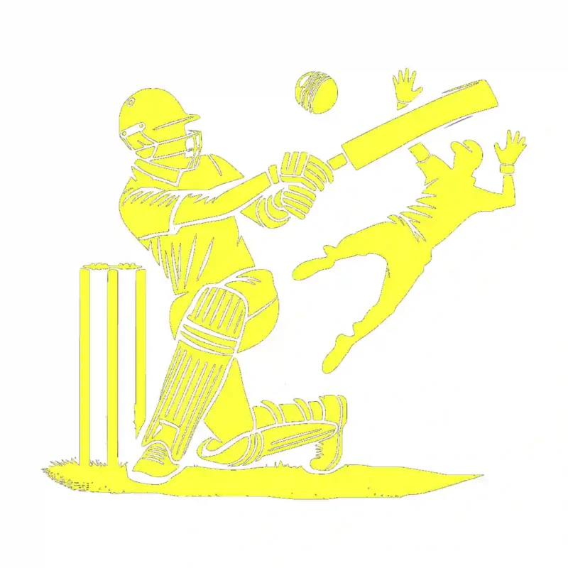 Cricket Play Wall Stickers Lemon | Stickers on Wall