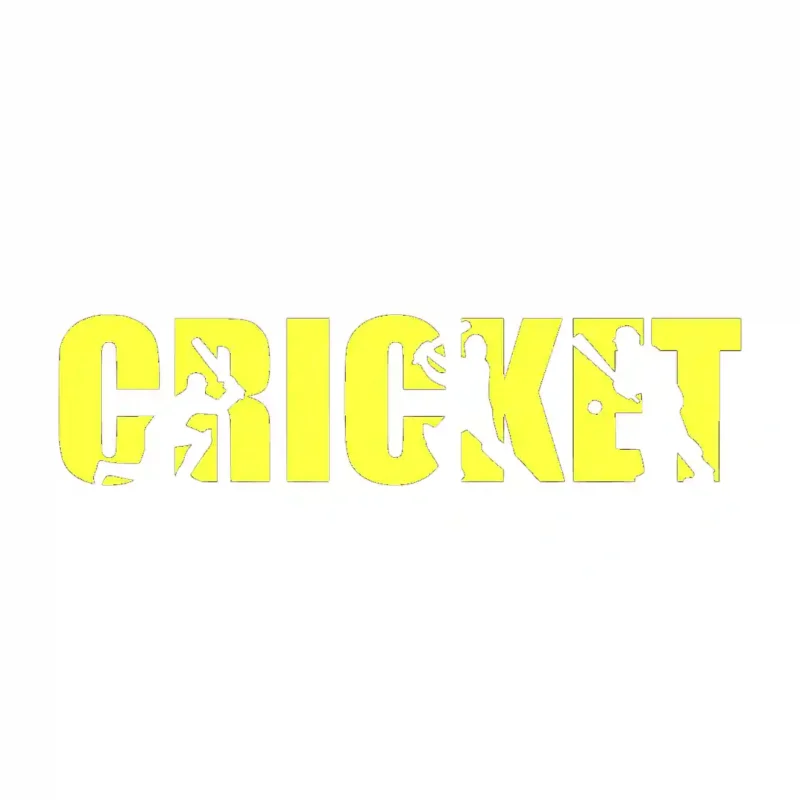 Cricket Text Wall Stickers Lemon | Stickers on Wall