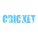 Cricket Text Wall Stickers Light Blue | Stickers on Wall