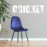 Cricket Text Wall Stickers White | Stickers on Wall