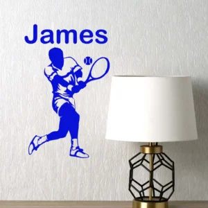 Custom tennis wall stickers
