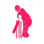 Defensive Batsman Wall Stickers Hot Pink | Stickers on Wall Defensive Batsman Wall Stickers Hot Pink | Stickers on Wall