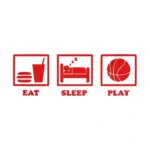 Eat Ball Wall Stickers Red | Stickers on Wall
