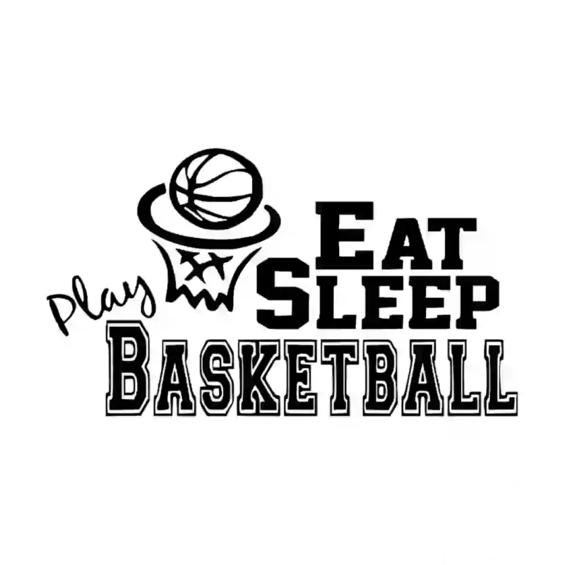 Eat Basketball Wall Stickers Black | Stickers on Wall