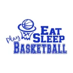 Eat Basketball Wall Stickers Brilliant Blue | Stickers on Wall