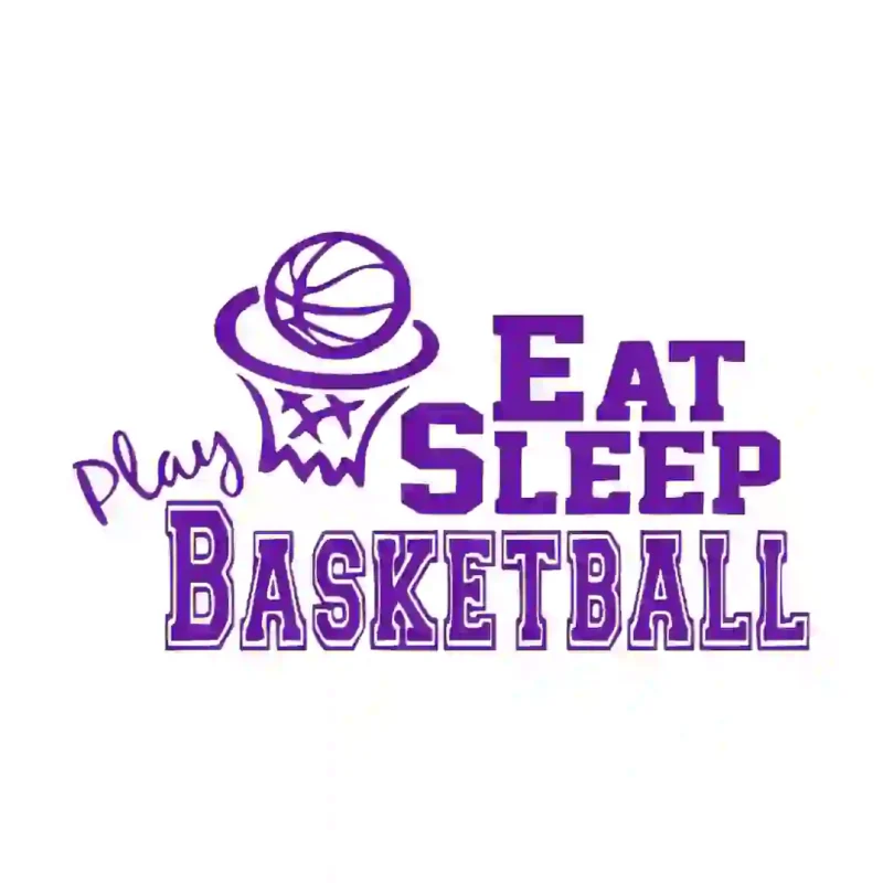 Eat Basketball Wall Stickers Perfect Purple | Stickers on Wall