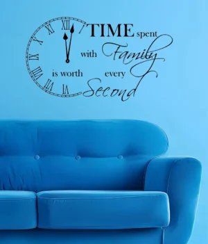 Family time wall stickers